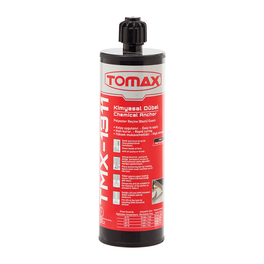 TOMAX KİMYASAL DÜBEL 410 ml TMX 1311